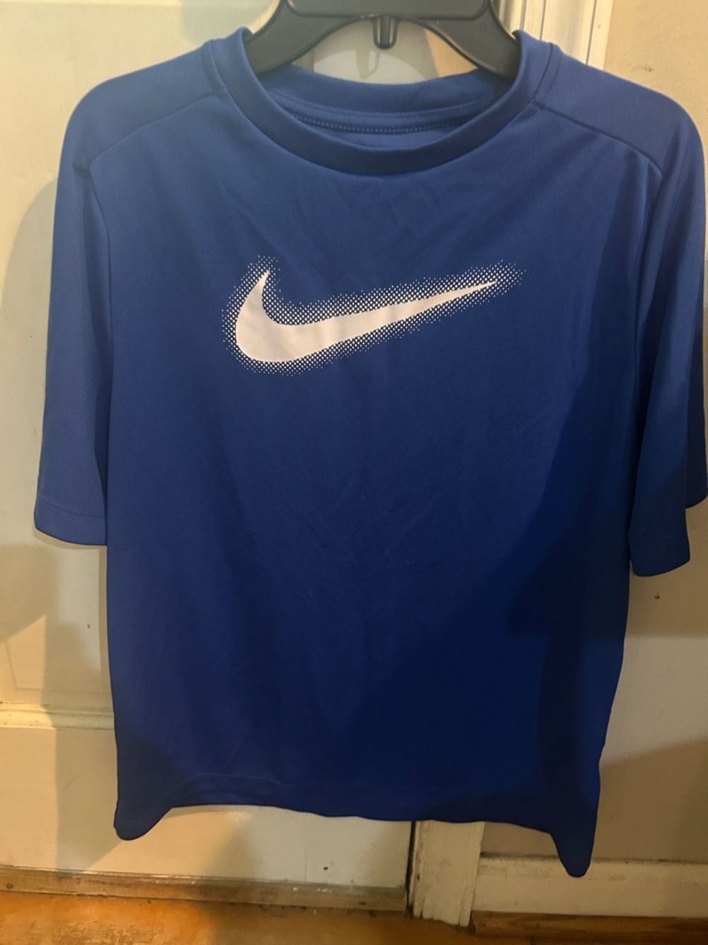 Kids’ Nike Royal Blue Short Sleeve Performance Tee